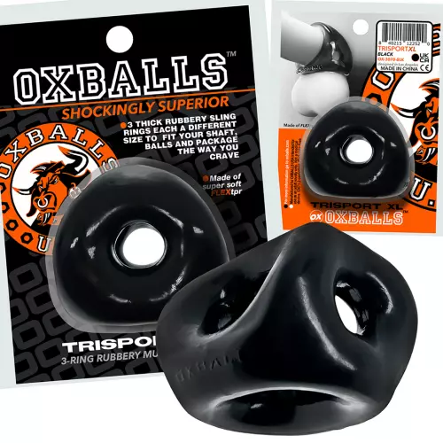 Ballstretcher Tri-Sport XL 25 mm Schwarz – 2/4