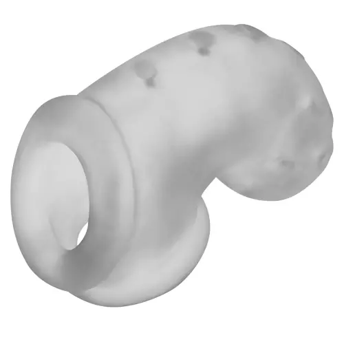 Keuschheitskäfig Airlock 10 x 2,5 cm Transparent – 3/4