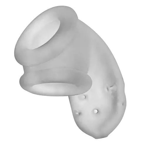 Keuschheitskäfig Airlock 10 x 2,5 cm Transparent – 4/4