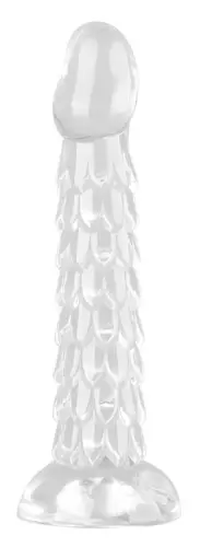 Transparenter Dildo Scales Mush L 20 x 4,5cm – 3/3