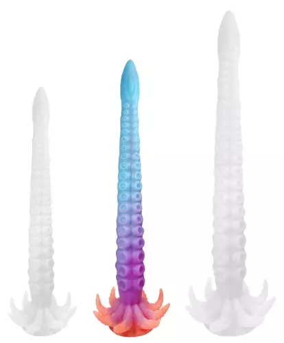 Leuchtender Dildo Tak-Tak M 45 x 6cm – 1/2