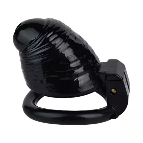 Keuschheitskäfig Worle S 7 x 3,3 cm Schwarz – 2/2