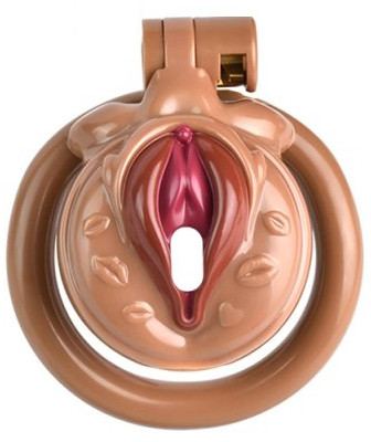 Keuschheitscage Sissy Kiss 3,5 x 3,8cm Braun