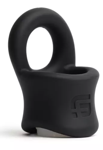 Ballstretcher Baller Ring 32 mm - Höhe 35 mm Schwarz – 1/5