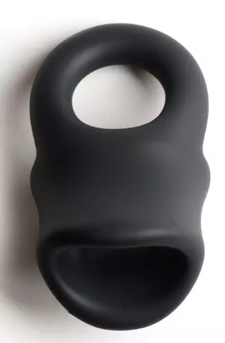 Ballstretcher Baller Ring 32 mm - Höhe 35 mm Schwarz – 4/5