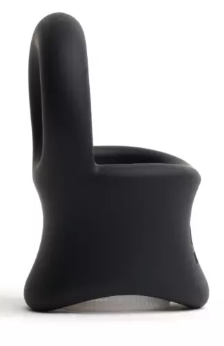 Ballstretcher Baller Ring 32 mm - Höhe 35 mm Schwarz – 5/5