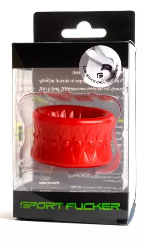 Weicher Ballstretcher Low Stack 32 mm - Höhe 30 mm Rot – 2/5