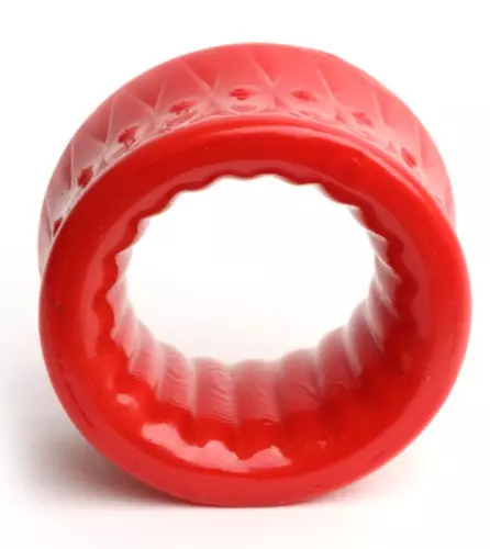 Weicher Ballstretcher Low Stack 32 mm - Höhe 30 mm Rot – 3/5