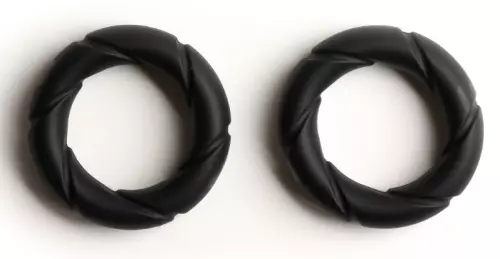 2er-Set Cockrings Ready Rings Schwarz – 1/5