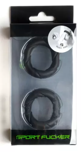 2er-Set Cockrings Ready Rings Schwarz – 2/5