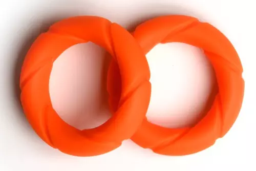 2er-Set Cockrings Ready Rings Orange – 3/5