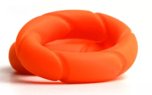 2er-Set Cockrings Ready Rings Orange – 4/5