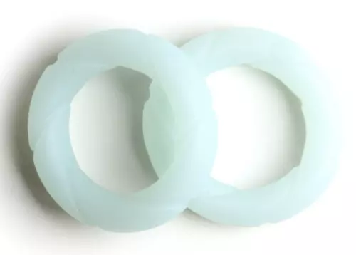 2er-Set Cockrings Ready Rings 28 mm Phosphoreszierend – 3/5