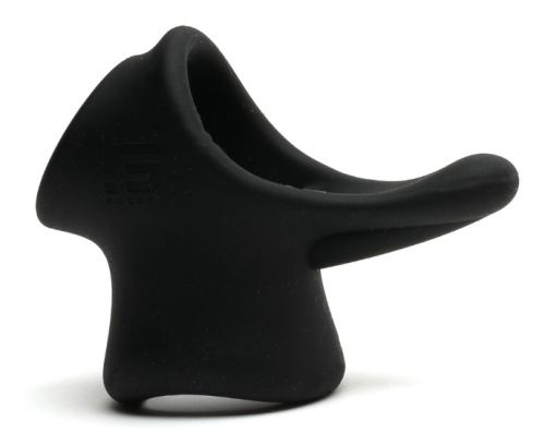 Ballstretcher Silicone Big Tailslide 30 mm - Hauteur 50 mm Noir