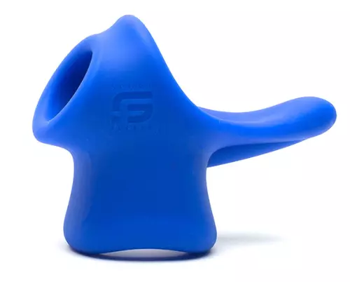 Ballstretcher Silikon Big Tailslide 30 mm - Höhe 50 mm Blau – 1/3