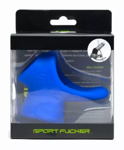 Ballstretcher Silikon Big Tailslide 30 mm - Höhe 50 mm Blau – 2/3
