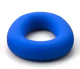 Cockring aus Silikon Hero Ring 35 mm Blau – 4/4