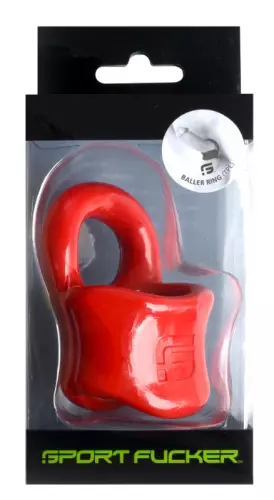 Flexibler Ballstretcher Baller Ring 32 mm - Höhe 35 mm Rot – 2/5