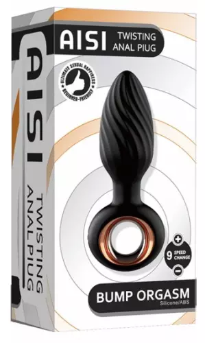 Rotierender vibierender Plug Bump Orgasm 7 x 3.5cm – 2/8