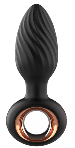 Rotierender vibierender Plug Bump Orgasm 7 x 3.5cm – 3/8
