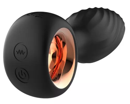 Rotierender vibierender Plug Bump Orgasm 7 x 3.5cm – 7/8