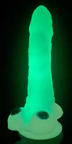 Phosphoreszierender Elefanten-Dildo TROB 18 x 4.5cm – 3/7