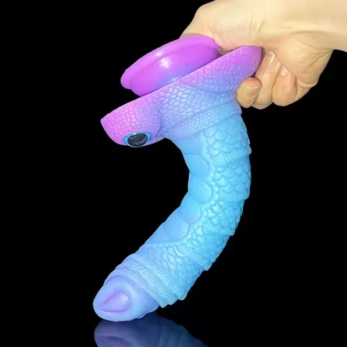 Phosphoreszierender Elefanten-Dildo TROB 18 x 4.5cm – 4/7