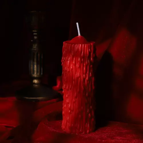 Kaars Passiondrip Rood – 2/3