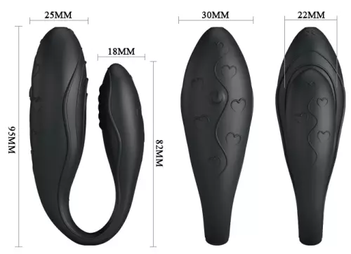 Cockring 5 Druckknöpfe Leder – 15/20