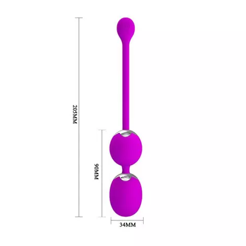 Vibrierende Geisha-Kugeln - Willie 3,4 cm – 4/10