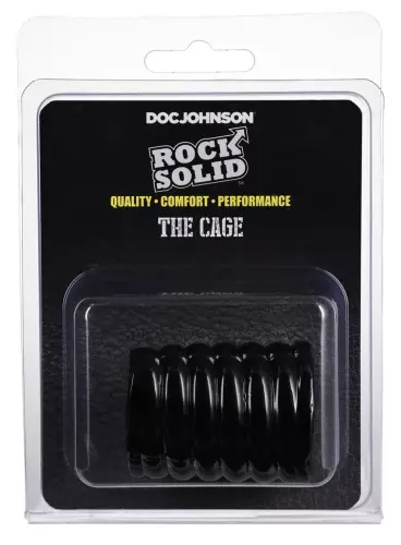 Cockring The Cage 25 mm - Länge 5 cm Schwarz – 2/6