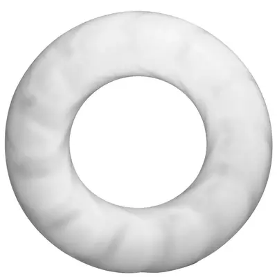 Cockring The Fat Tire 25 mm Weiß – 1/6