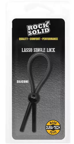 Penisring Lasso Single Schwarz – 2/5