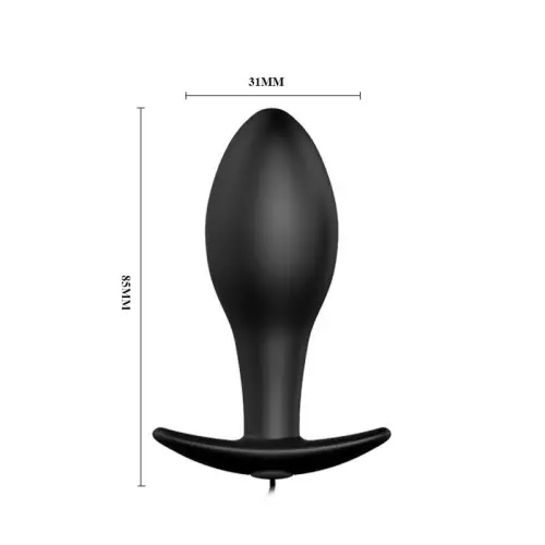Vibrerende plug Pretty Love Silicone 8 x 3cm – 7/9