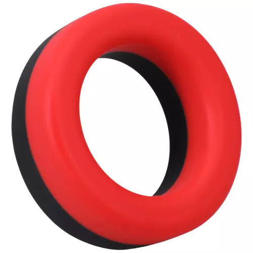 Cockring The Big O 32 mm Schwarz-Rot – 1/6