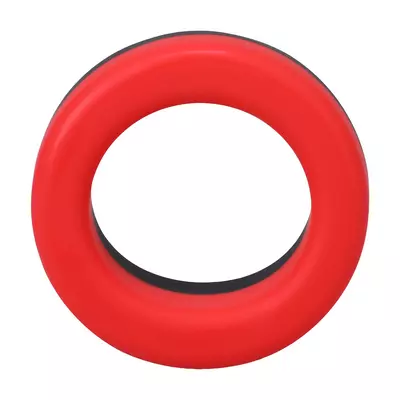 Cockring The Big O 32 mm Schwarz-Rot – 3/6