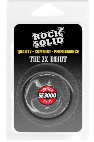 Flexibler Penisring THE DONUT 2X 20 mm Transparent – 2/6