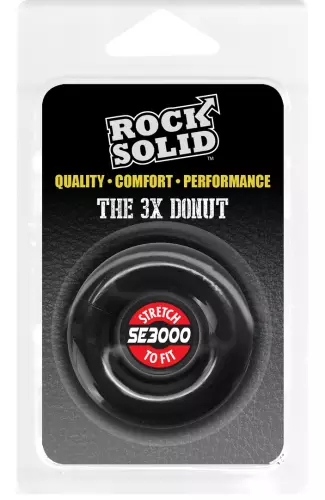 Penisring The Donut 3X 22 mm Schwarz – 2/6