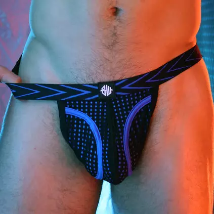 String Dickmatized Schwarz-Blau – 1/6