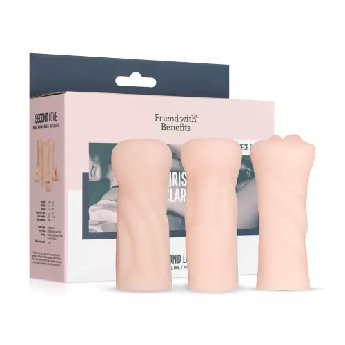Set von 3 Masturbatoren IRIS CLARK – 11/12