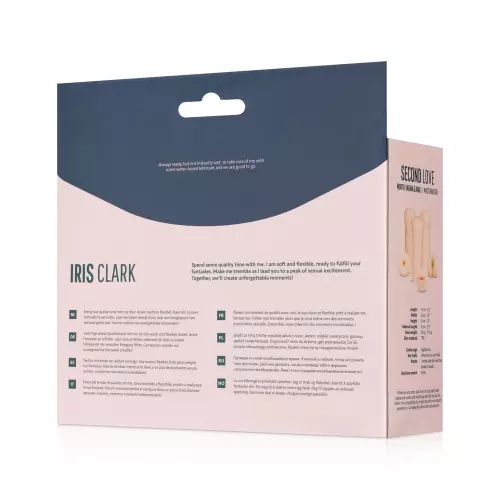 Set von 3 Masturbatoren IRIS CLARK – 12/12
