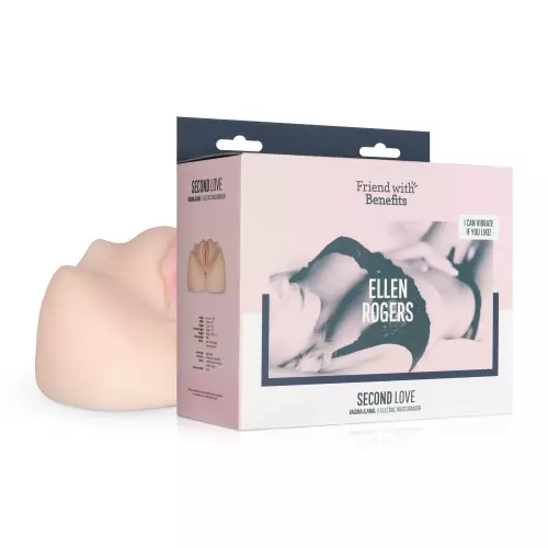 Vibrierender Masturbator Ellen Rogers 2 Öffnungen – 6/7