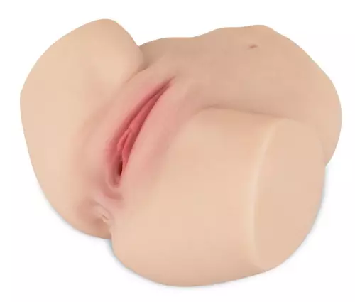 Realistischer Vibrierender Masturbator Alora Collins 2 Öffnungen – 1/5