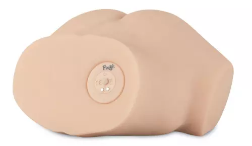 Realistischer Vibrierender Masturbator Alora Collins 2 Öffnungen – 4/5