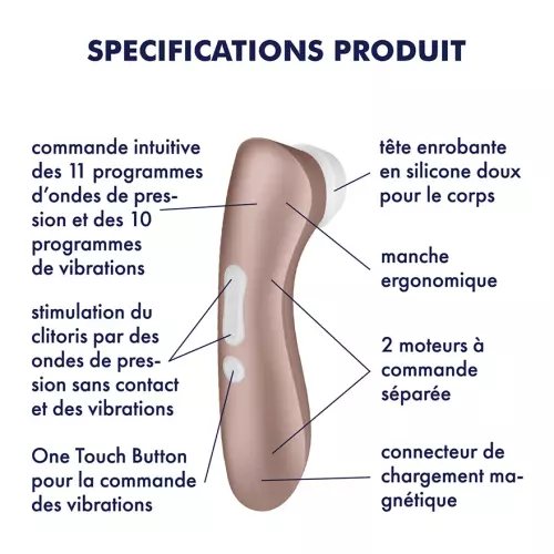 Satisfyer Pro 2 Vibration - Bronze – 3/8