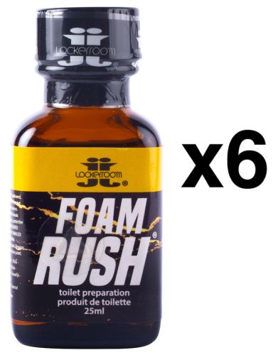 FOAM RUSH 25ml x6