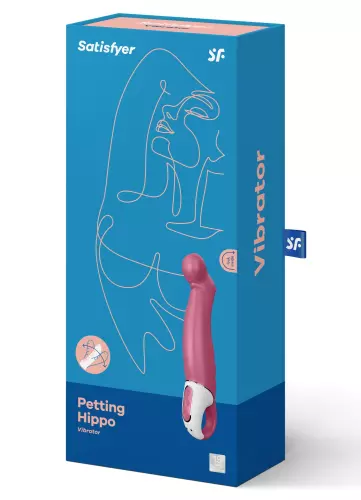 Sexspielzeug Petting Hippo - 23 x 5 cm – 2/7
