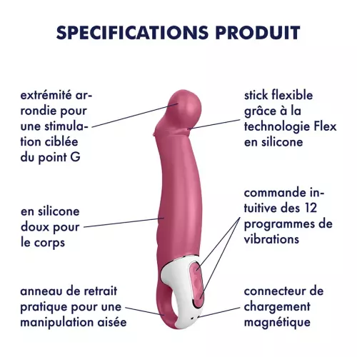 Sexspielzeug Petting Hippo - 23 x 5 cm – 3/7