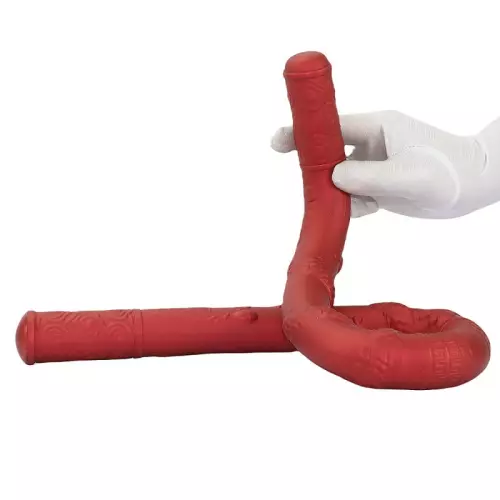Doppel-Dildo Dragon Rope 64 x 3,2cm Rot – 1/3