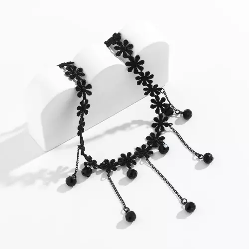 Flowers Diamond Neck Collar – 2/4